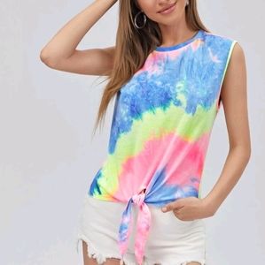 🍉5 for $25* Tie Dye Tank Top